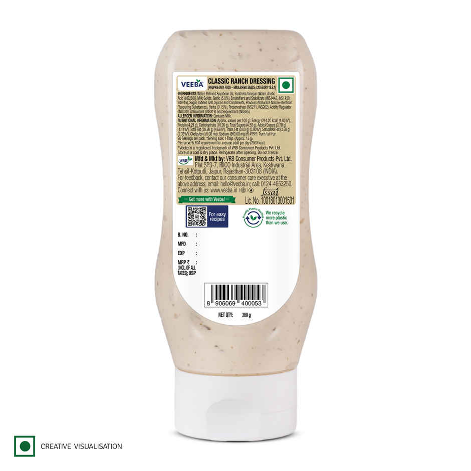 Veeba Classic Ranch Dressing