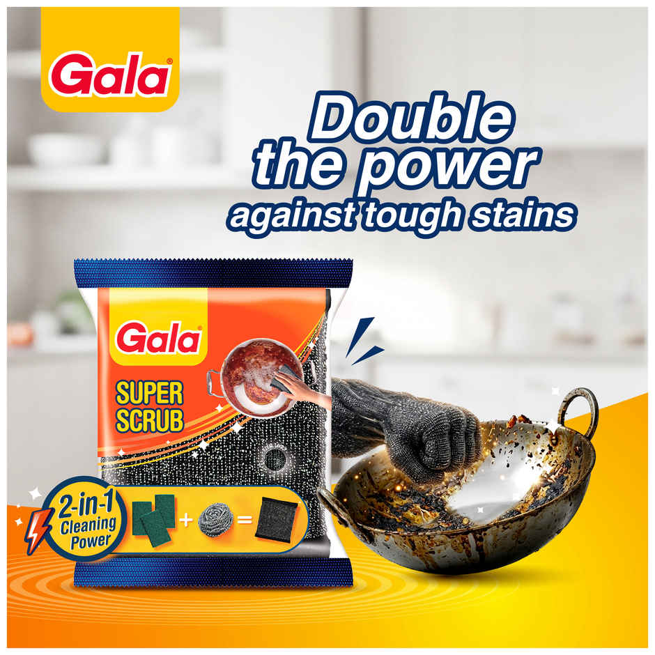 Gala Super Scrub Utensil Scrubber | Pack of 2