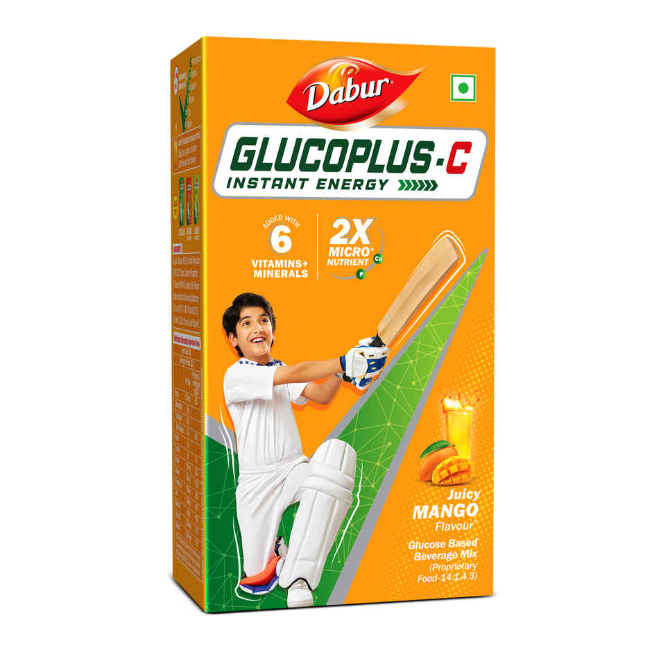 Dabur Glucoplus-C Mango Instant Energy Glucose Powder