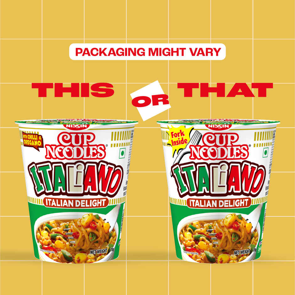 Nissin Cup Noodles Italiano