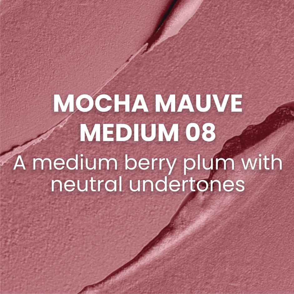 Typsy Beauty Cocoa Peptide Velvet Matte Lipstick Mocha Mauve Medium | Lightweight, Hydrating