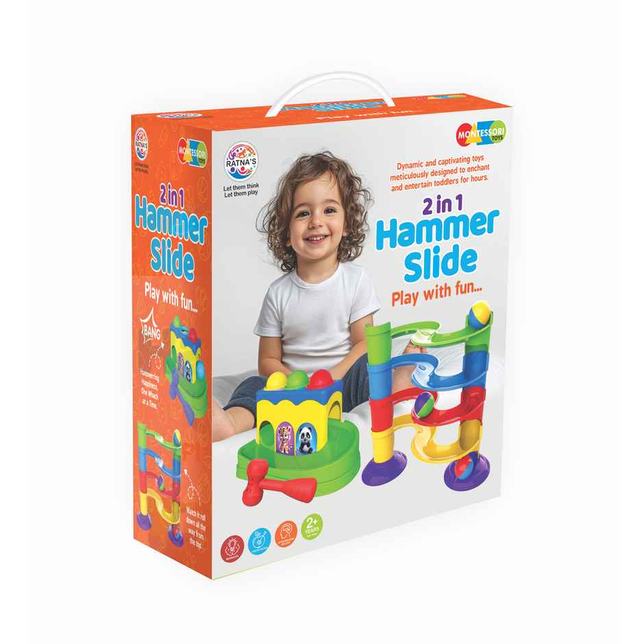 Ratna's 2 In 1 Hammer Slide | Assorted