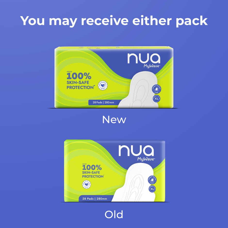 Nua MyWave Sanitary Pads | XL - 280mm