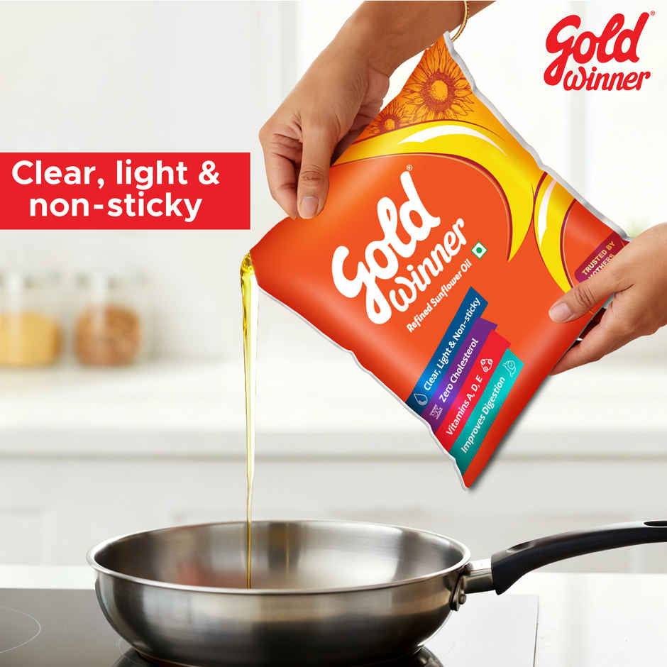 Gold Winner Refined Sunflower Oil - Pouch