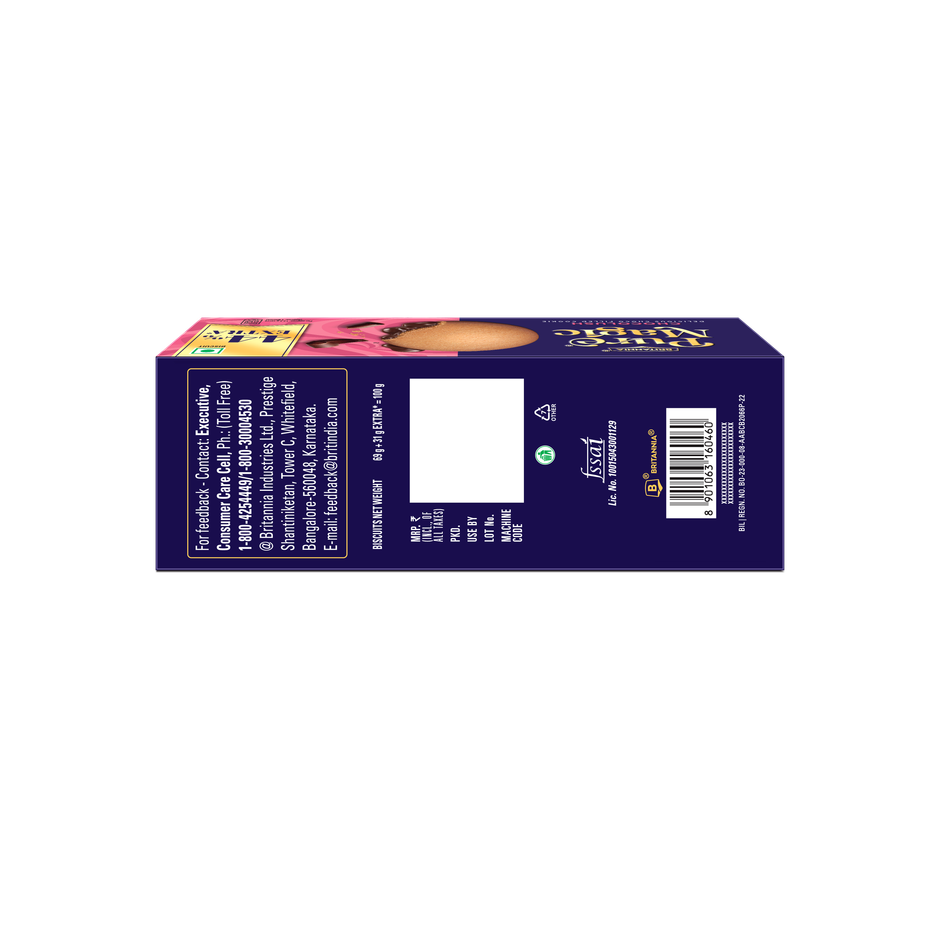 Britannia Pure Magic Chocolush Choco Filled Cookie