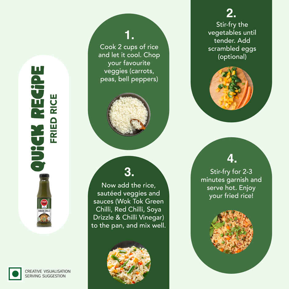 Wok Tok by Veeba Green Chilli Sauce