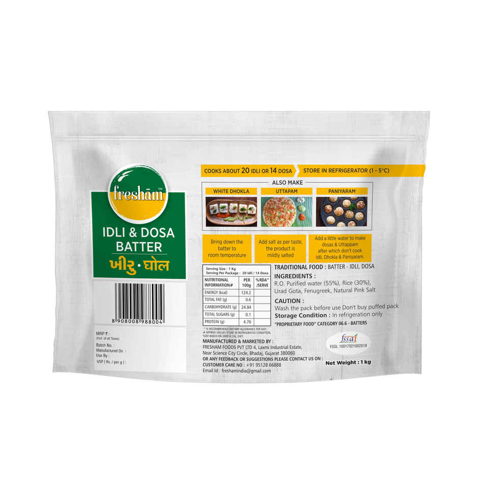 Fresham Idli Dosa Batter