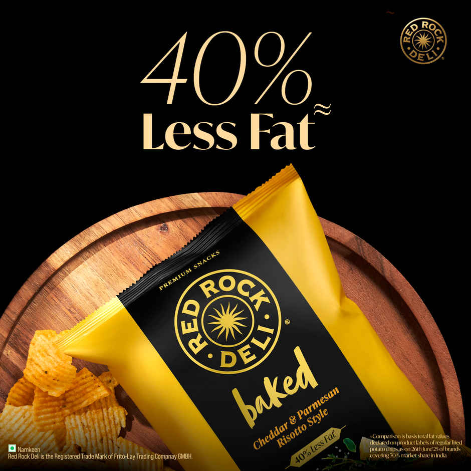 Red Rock Deli Baked Chips Risotto | 40% Less Fat Snacks