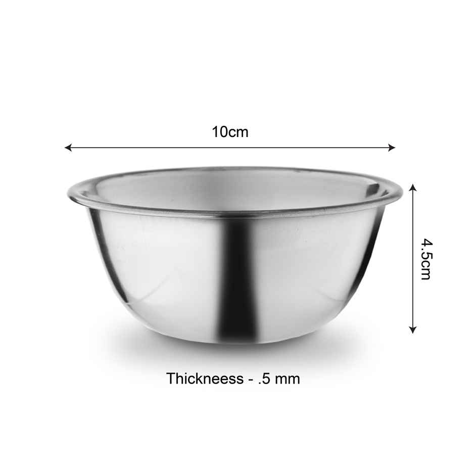 Wonderchef Venice Stainless Steel Bowl | Food Grade | Rust Resistant