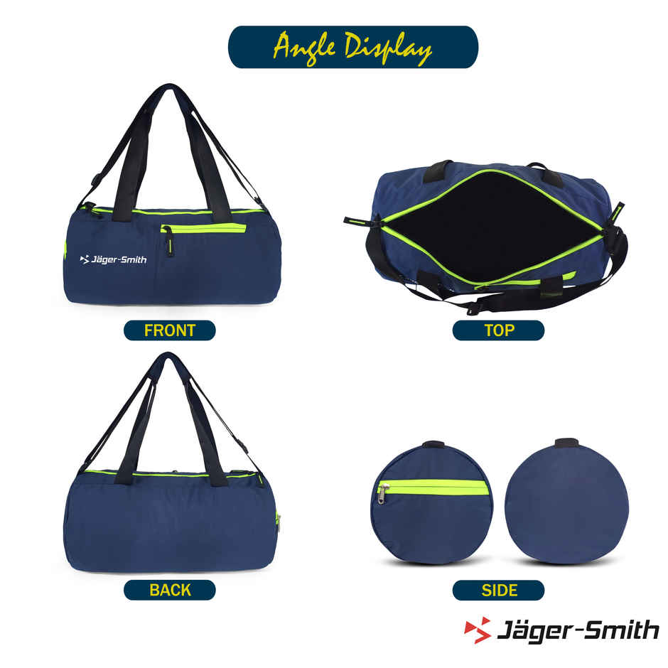 Jager-Smith JSGB200 | Blue, Green Multipurpose GYM Bag - 25L