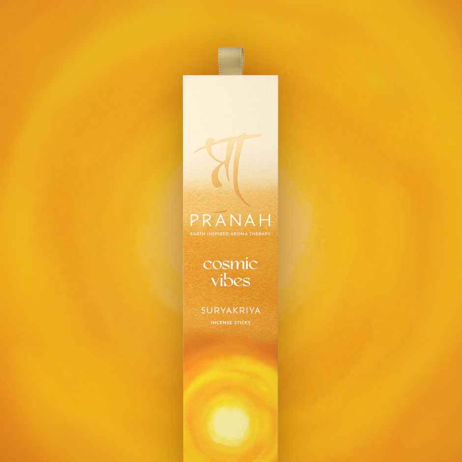 Pranah Cosmic Vibes | Suryakriya | Incense Sticks | 30 Sticks