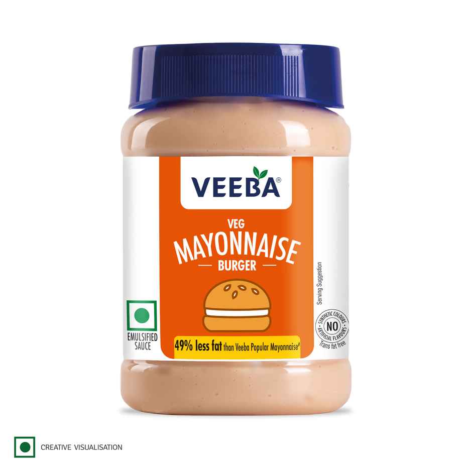 Veeba Veg Mayonnaise Burger Combo