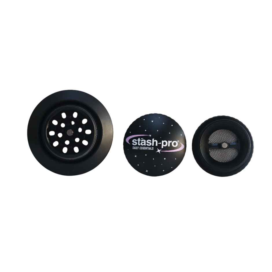 Stash Pro Ufo Grinder Crusher Black