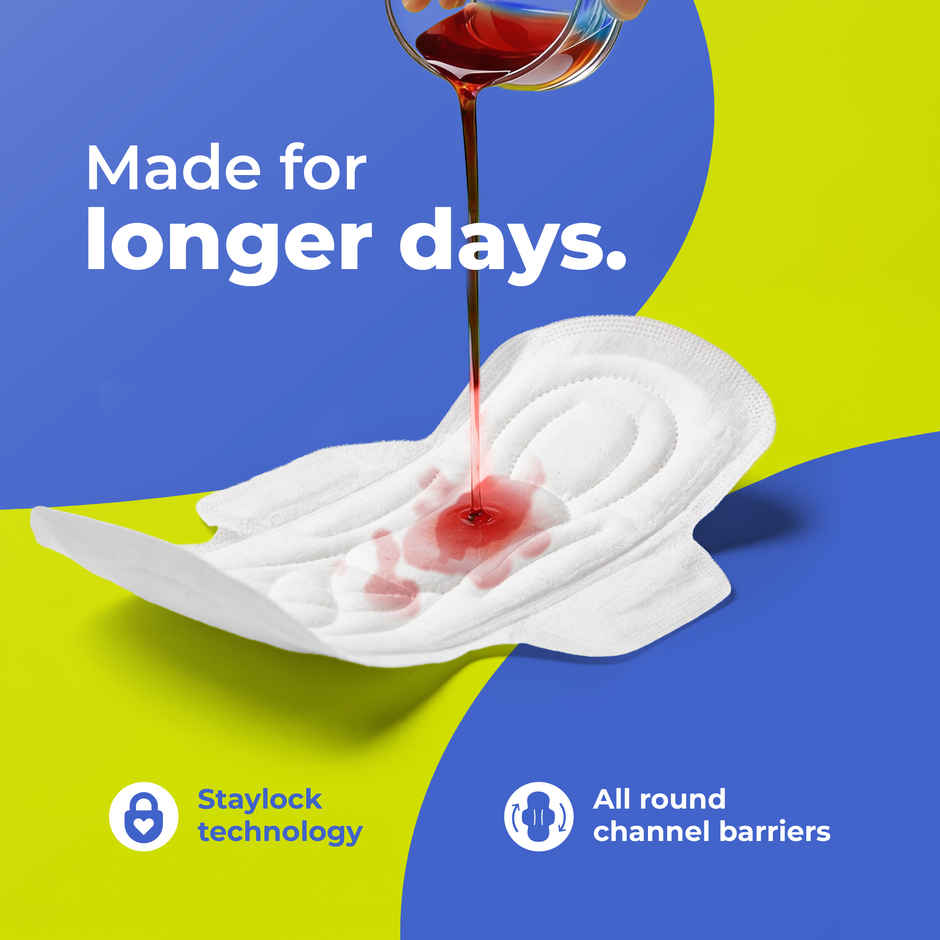 Nua MyWave Sanitary Pads | XL - 280mm