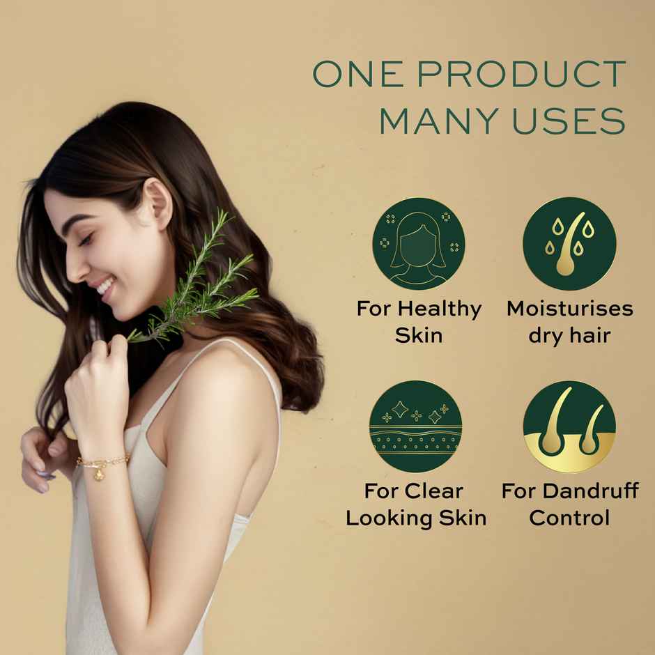 Parachute Advansed Tea Tree Essential Oil | 100% Pure| For Dandruff Control & Glowing Skin