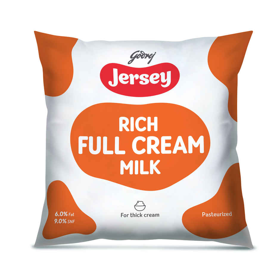 Godrej Jersey Full Cream Fresh Milk | Pouch