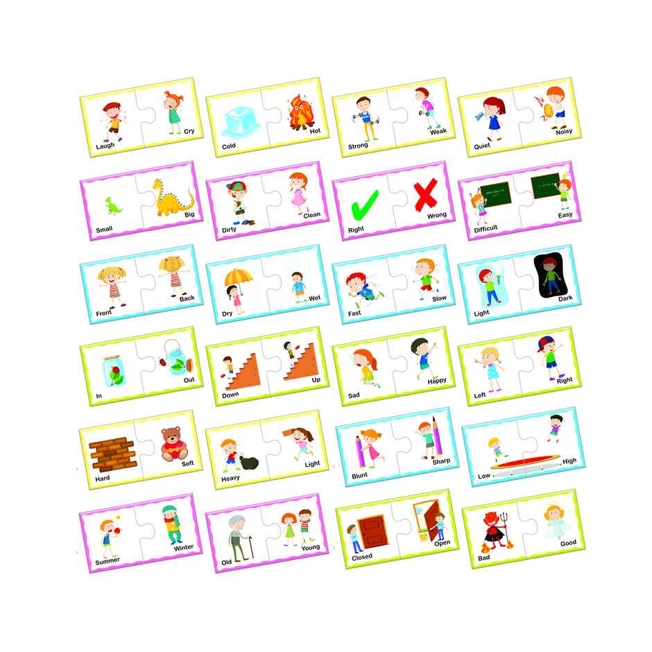Ratna's Match & Learn Opposites Jigsaw