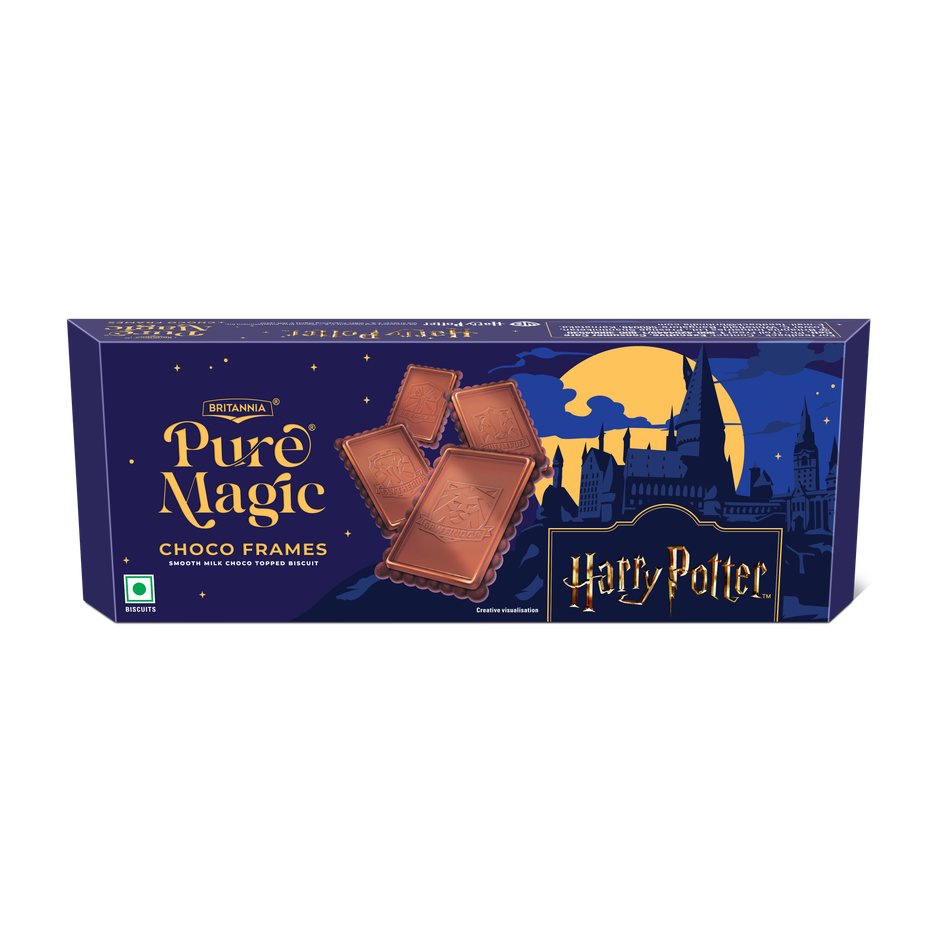 Britannia Pure Magic Choco Frames | Chocolate Filled & Crispy