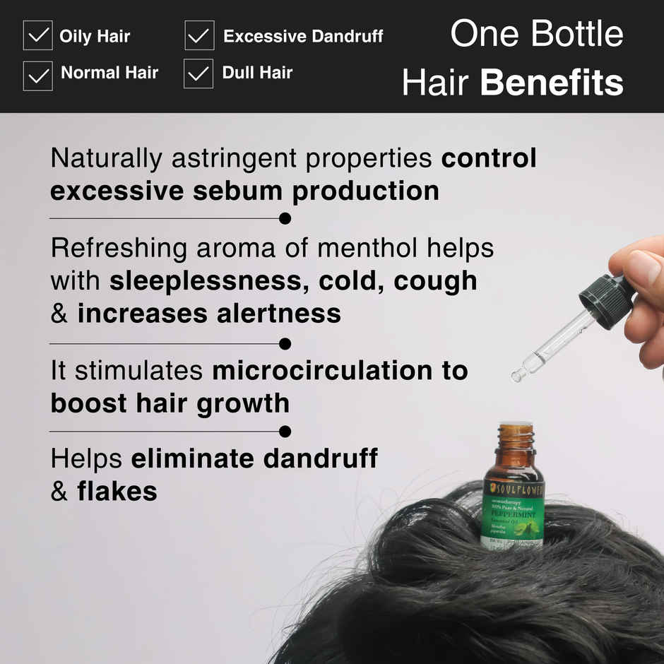 Soulflower Peppermint Essential Oil