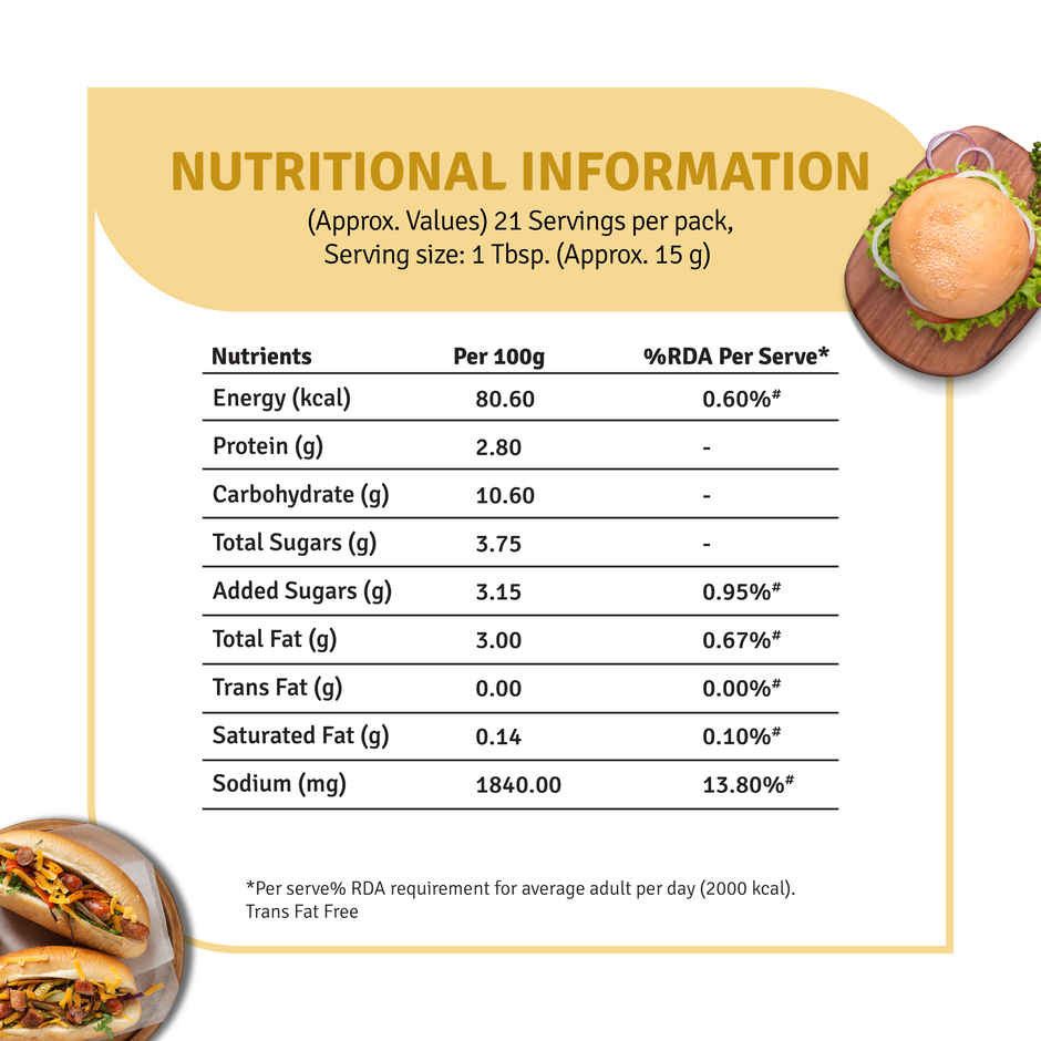 Veeba American Mustard Sauce
