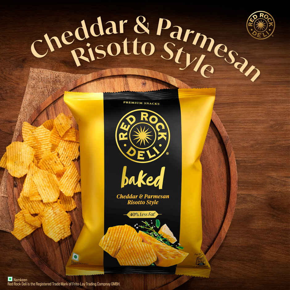 Red Rock Deli Baked Chips Risotto | 40% Less Fat Snacks