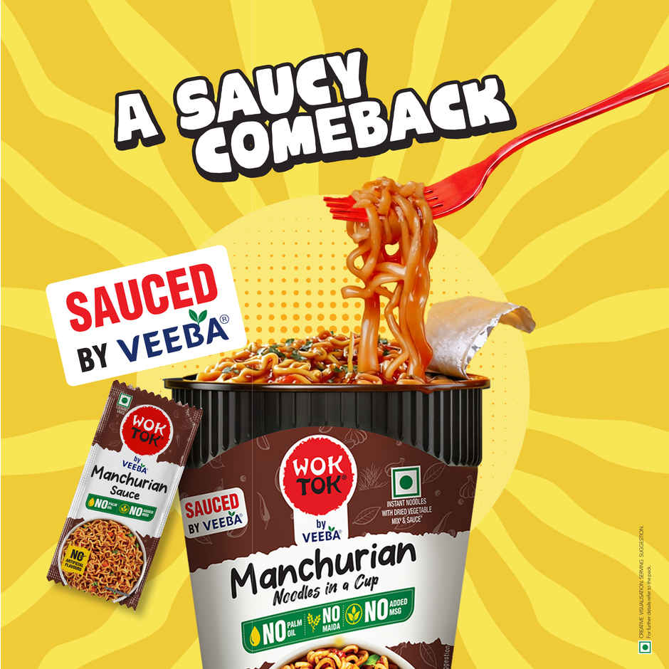 Wok Tok by Veeba Manchurian Noodles in a Cup