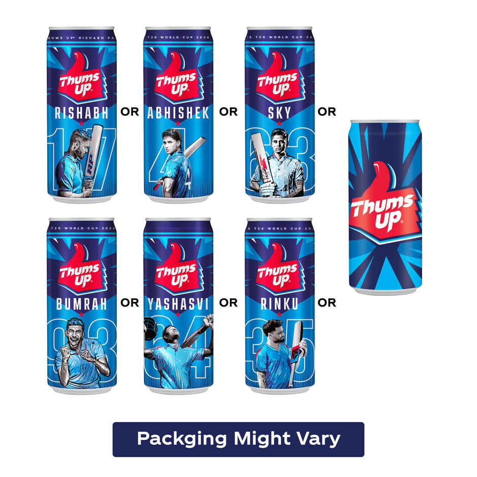 Thums Up Soft Drink Can | Carbonated Beverage