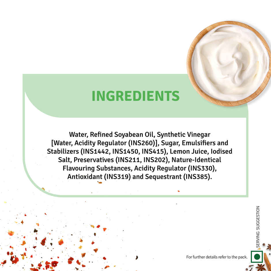 Veeba Chef's Choice Veg Mayonnaise Eggless