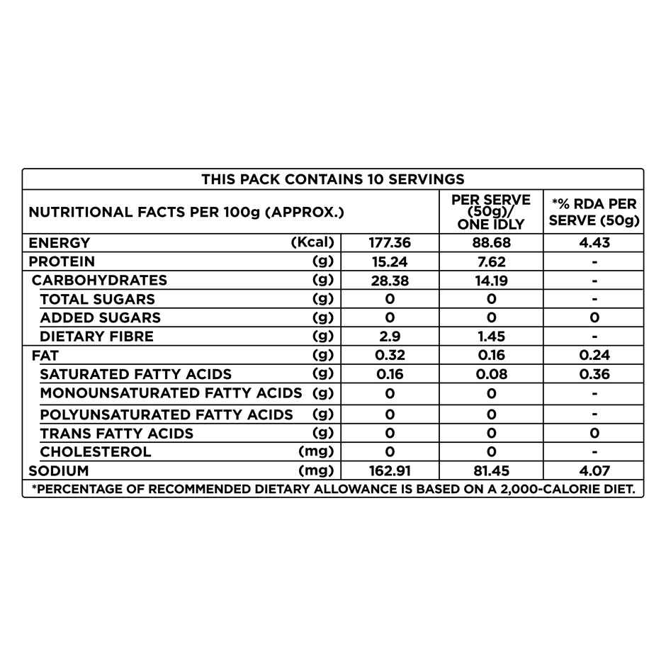 iD Fresh Protein-Rich | 75g Protein | Idly & Dosa Batter 500.0 GRAM