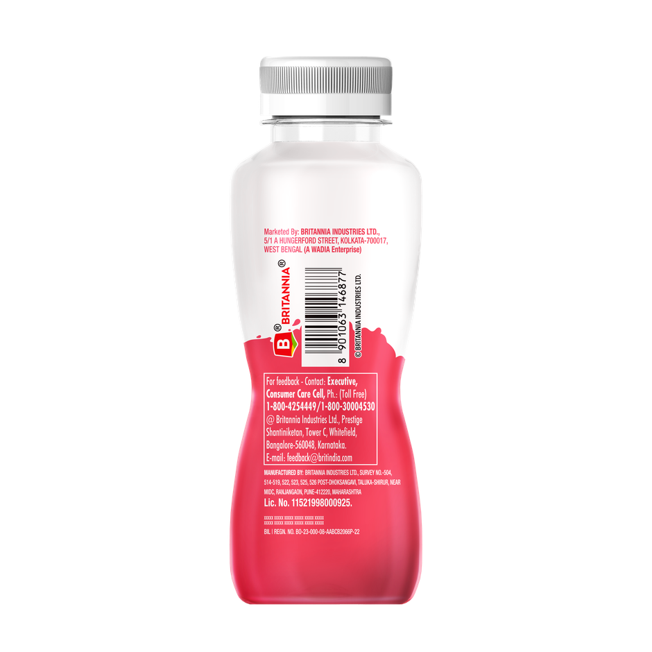 Winkin Cow Britannia Strawberry Milkshake Pet