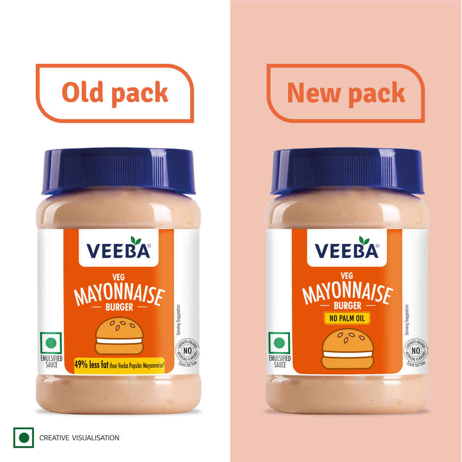 Veeba Veg Mayonnaise Burger