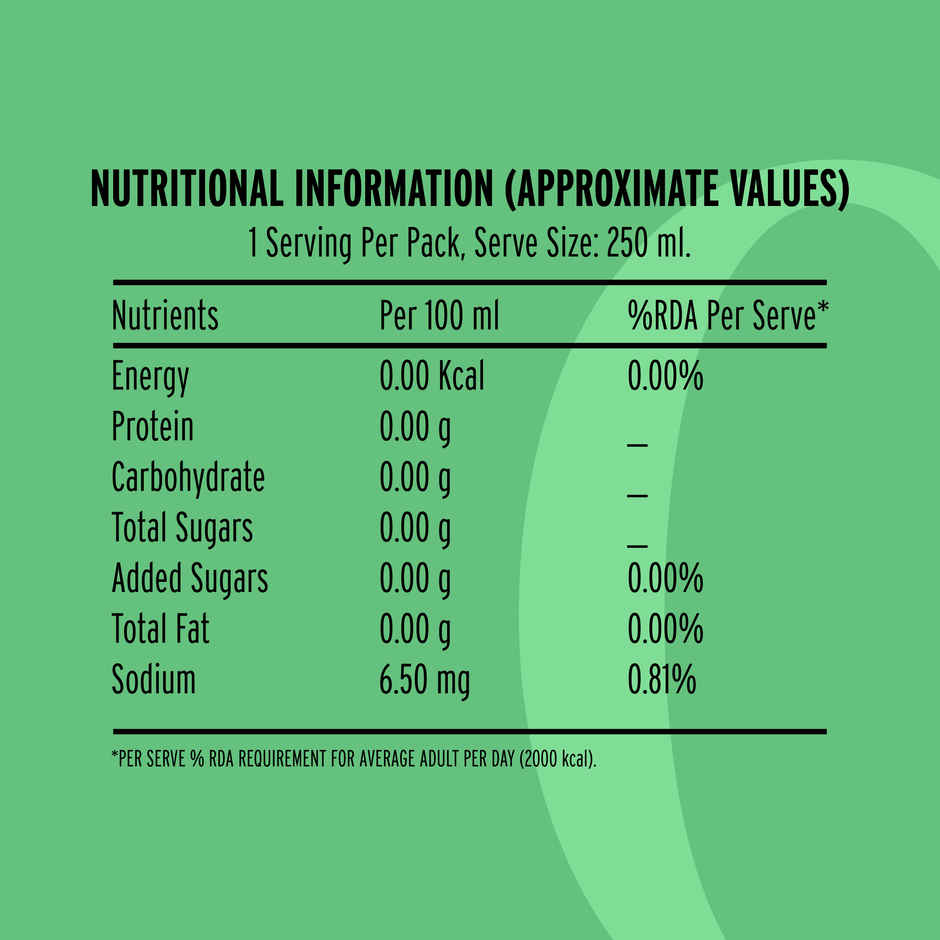 Zyro by Karan Aujla | Zero Sugar Ginger Ale (250ml)