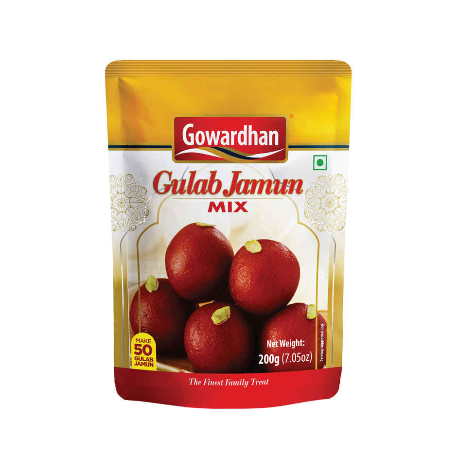 Gowardhan Gulab Jamun Mix with Wheat flour Standy Pouch