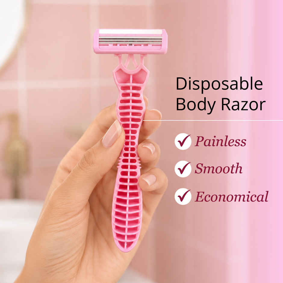 Carmesi Disposable Body Razors For Women | Safe | Hygienic | Economical