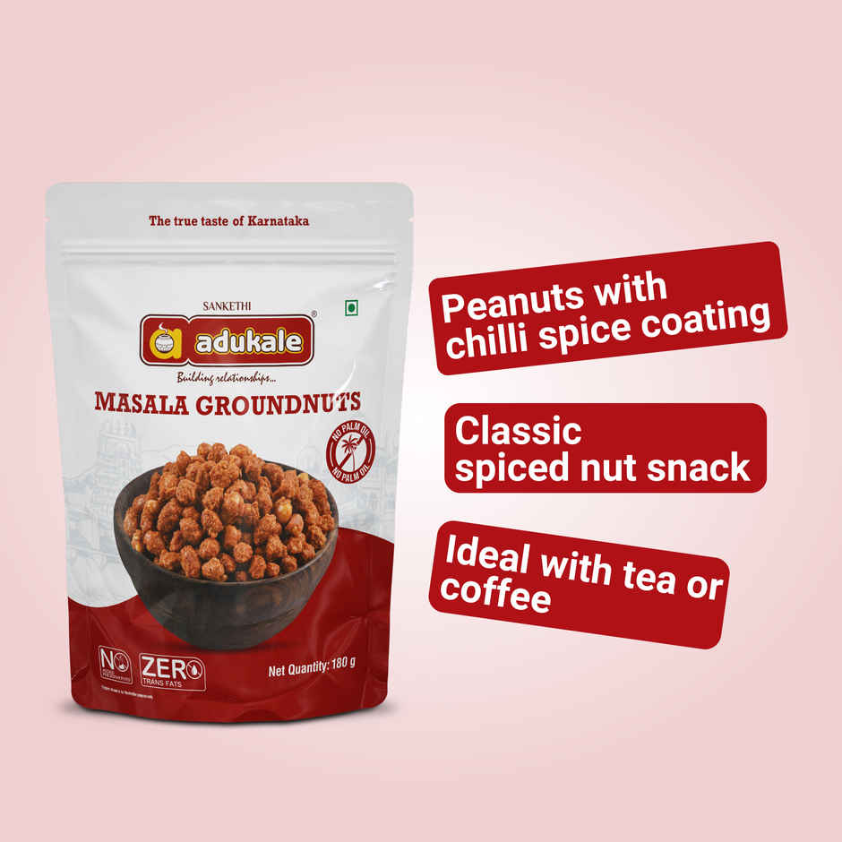Adukale Masala Groundnuts
