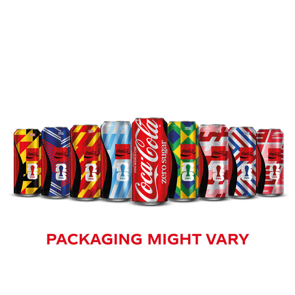 Coca-Cola Zero Sugar Soft Drink Can | Fizzy & Refreshing