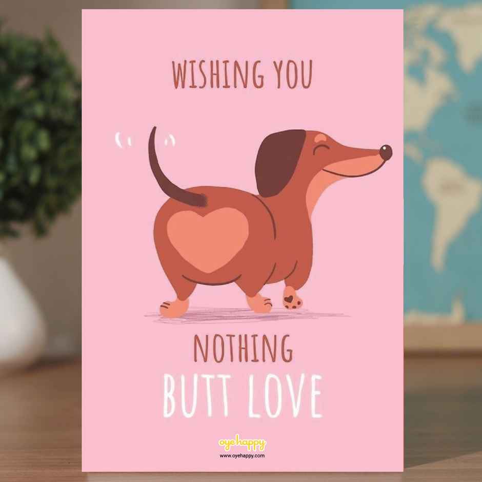 Oye Happy Wishing You Love Card