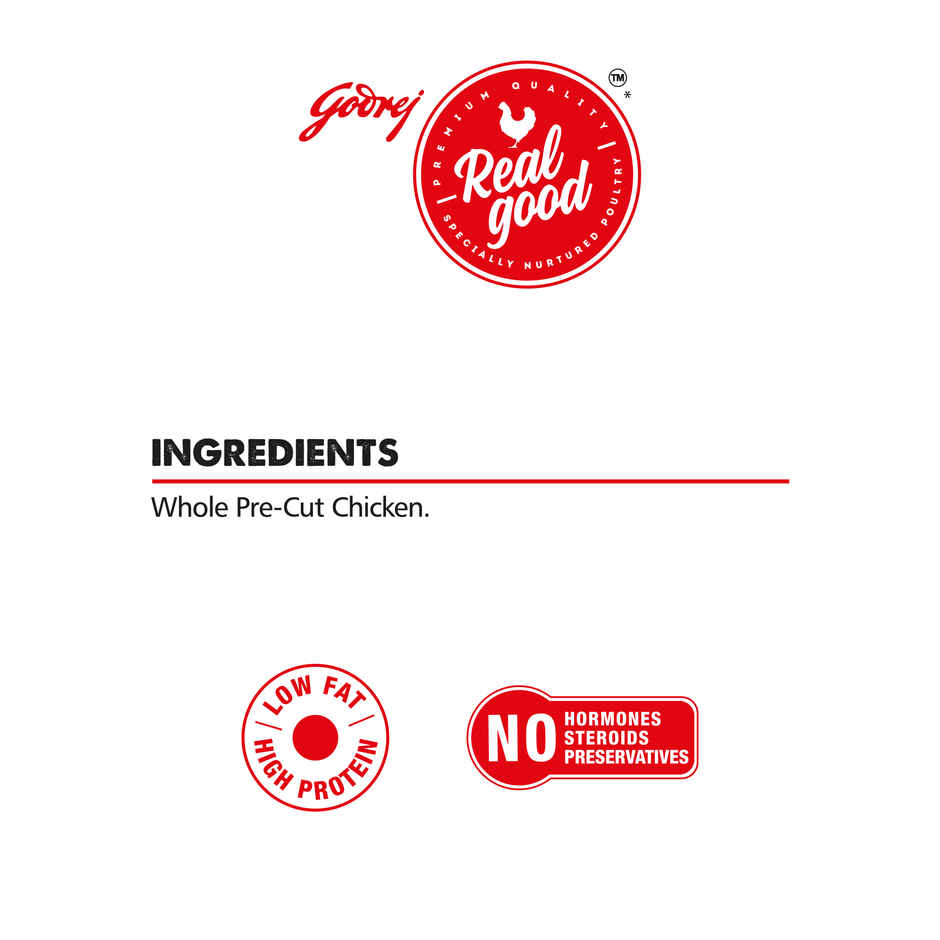 Godrej Real Good Chicken Whole Pre-Cut