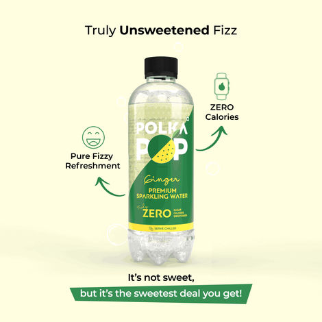 Polka Pop Ginger Sparkling Water