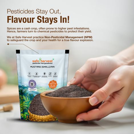 Safe Harvest Pesticide - Free Mustard - Small