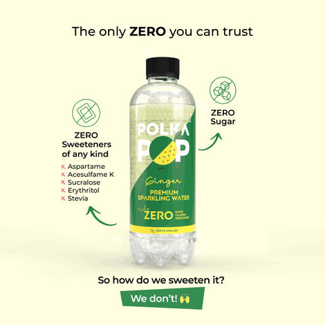 Polka Pop Ginger Sparkling Water