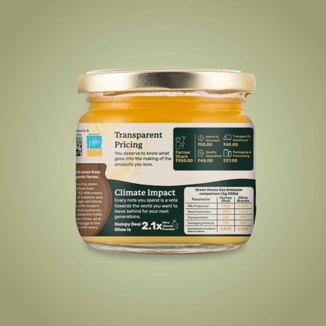 Humpy Farms A2 Desi Cow Ghee