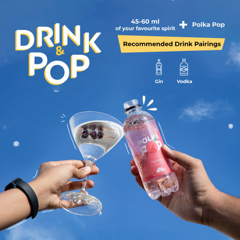 Polka Pop Cranberry Sparkling Water