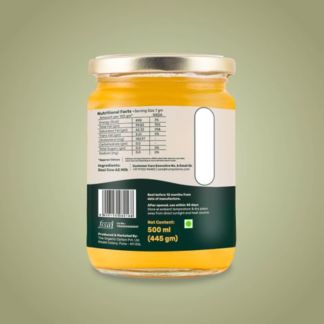 Humpy Farms A2 Standard Creamy Desi Cow Ghee