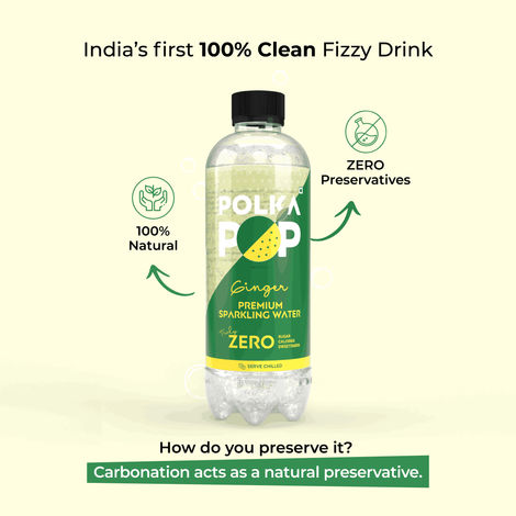 Polka Pop Ginger Sparkling Water