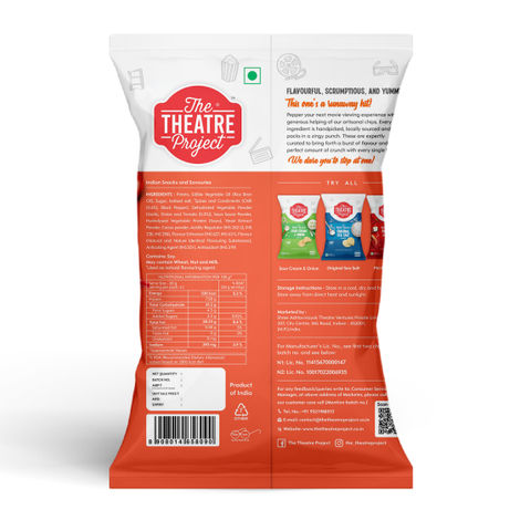 The Theatre Project TTP Kettle Cooked - Hot & Sweet Chilli