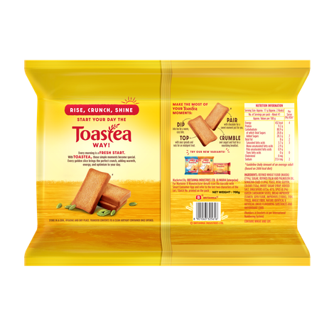 Britannia Toastea Premium Bake Rusk With Real Elaichi