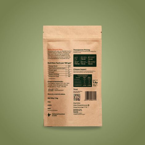 Humpy Farms White Basmati Rice