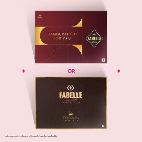 Fabelle Ganache Creamy Milk- 20 Smooth Handcrafted Chocolate Cubes