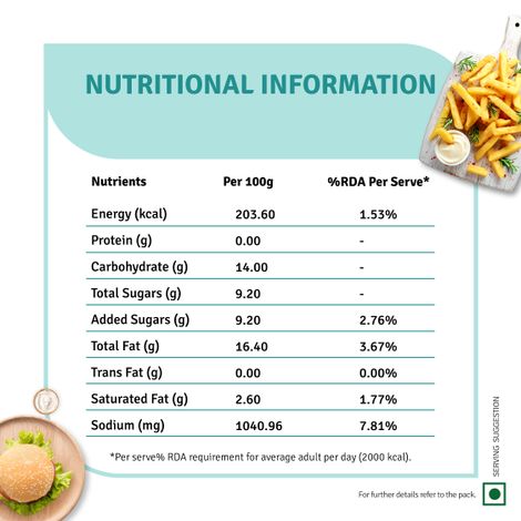 Veeba Chef'S Special Veg Mayonnaise Smart